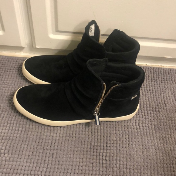 keds midtown zip suede